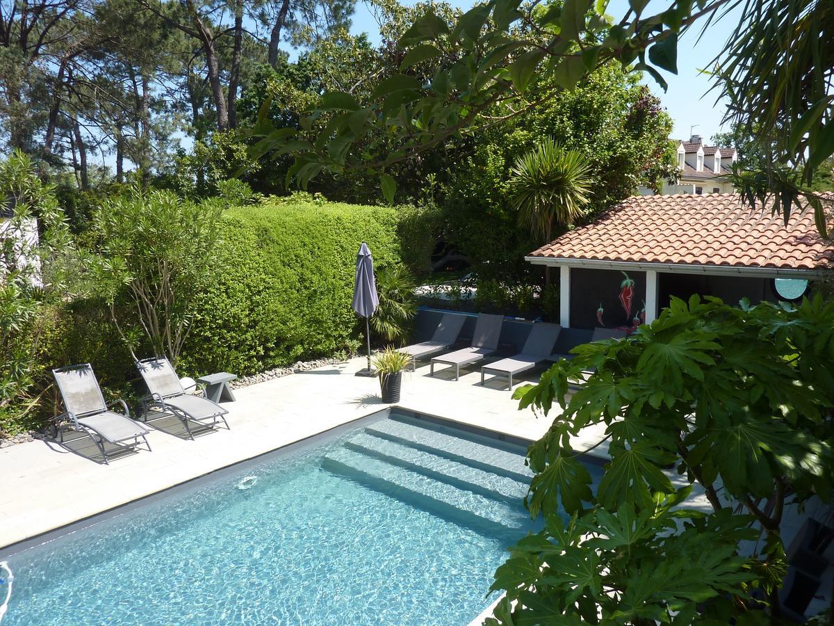 Maison Arbolateia Avec Piscine Et Spa Bidart Exterior photo